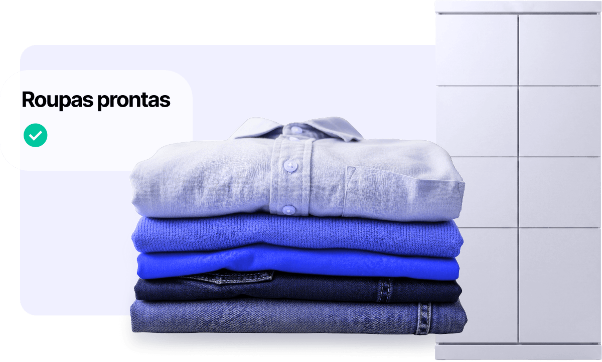Linvo Locker para coleta e retirada de roupas